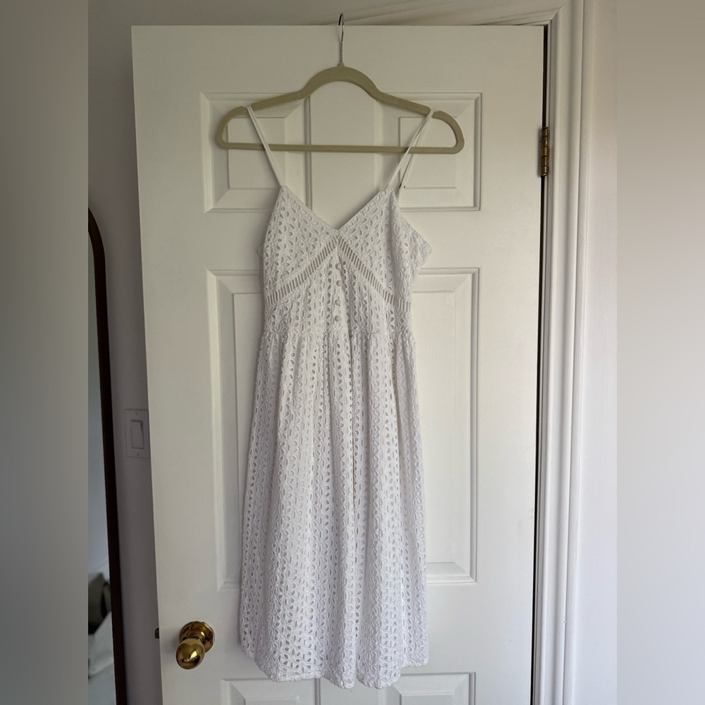 Japna Ivory Textured Sundress
